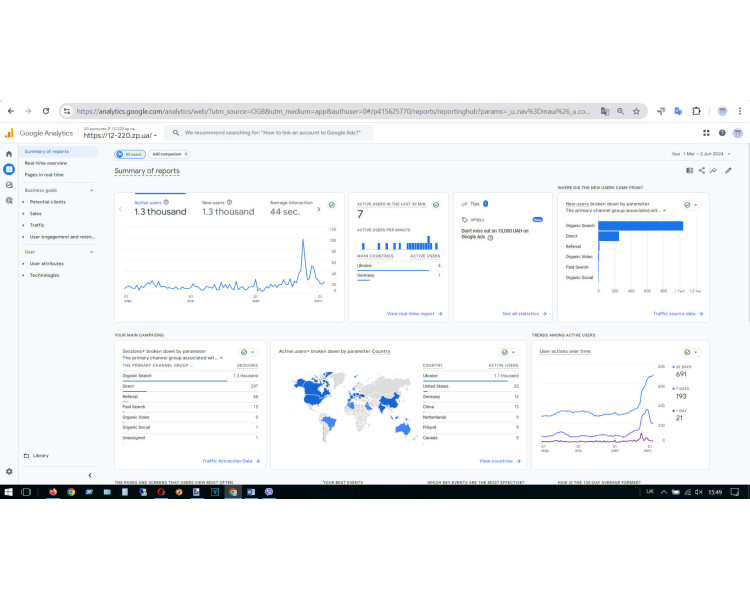 Website Analysis