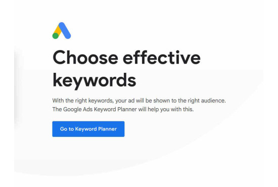 Google Keyword Planner