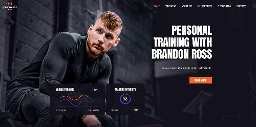 Landing Page. Our Website development.